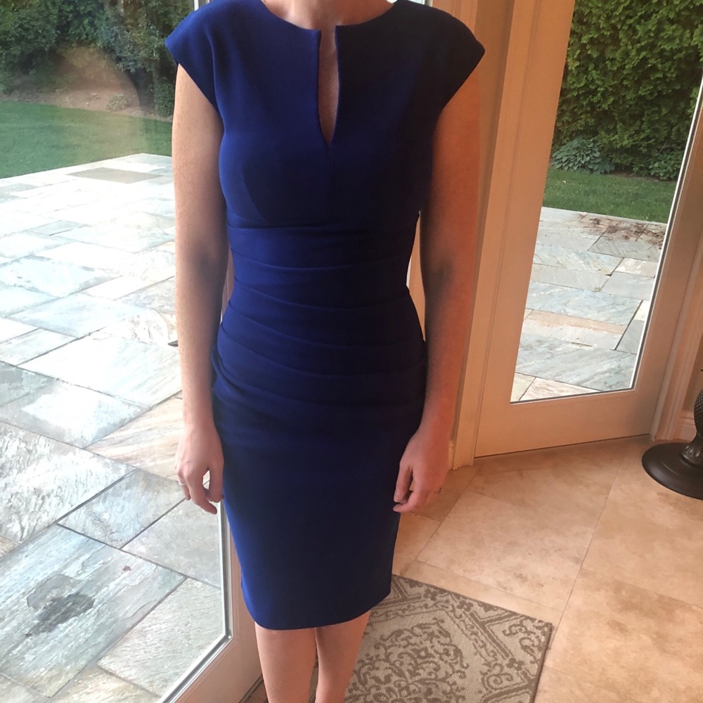 Navy blue dress